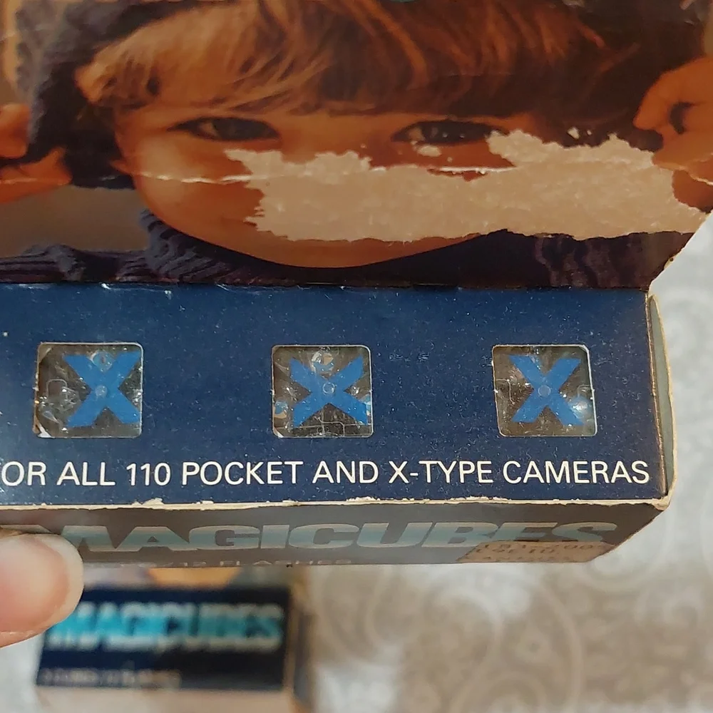 Vintage Camera Flash cubes